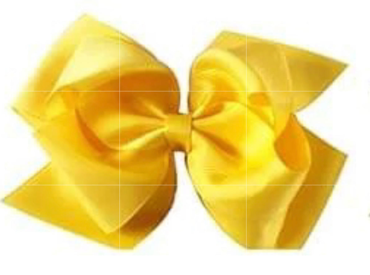 Jumbo 6-inch boutique double hairbow by ModestAndDevoted featuring soft fabric and layered design, perfect for stylish hair accessories.