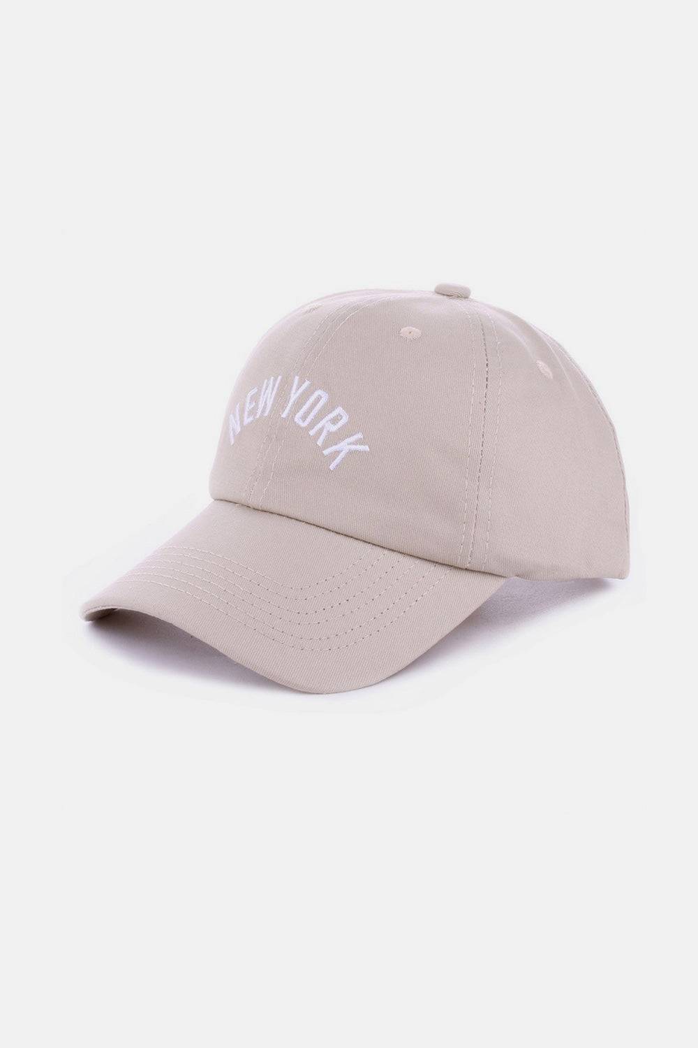 Zenana Embroidered City Baseball Cap