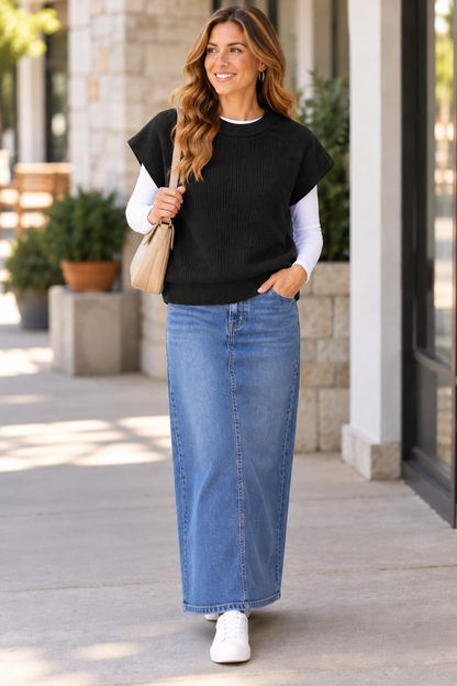 Zenana Easy Layer Short Sleeve Knit Pullover product image 12