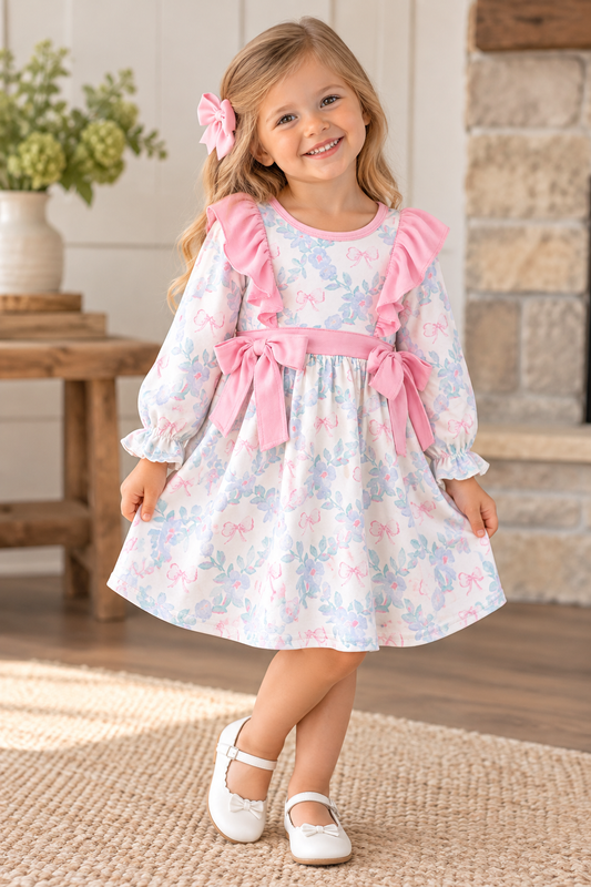 Sweet Bow Garden Ruffle Toddler Dress product image 1