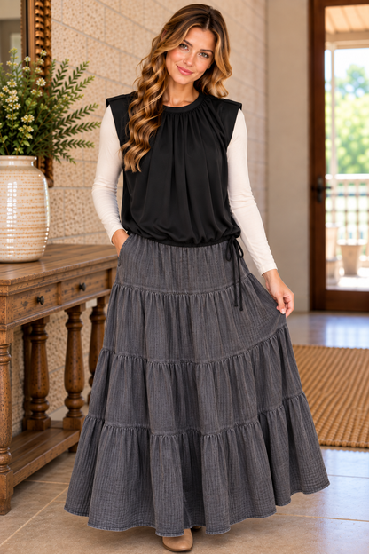 Shape Your Style Adjustable Tie-Hem Top product image 4