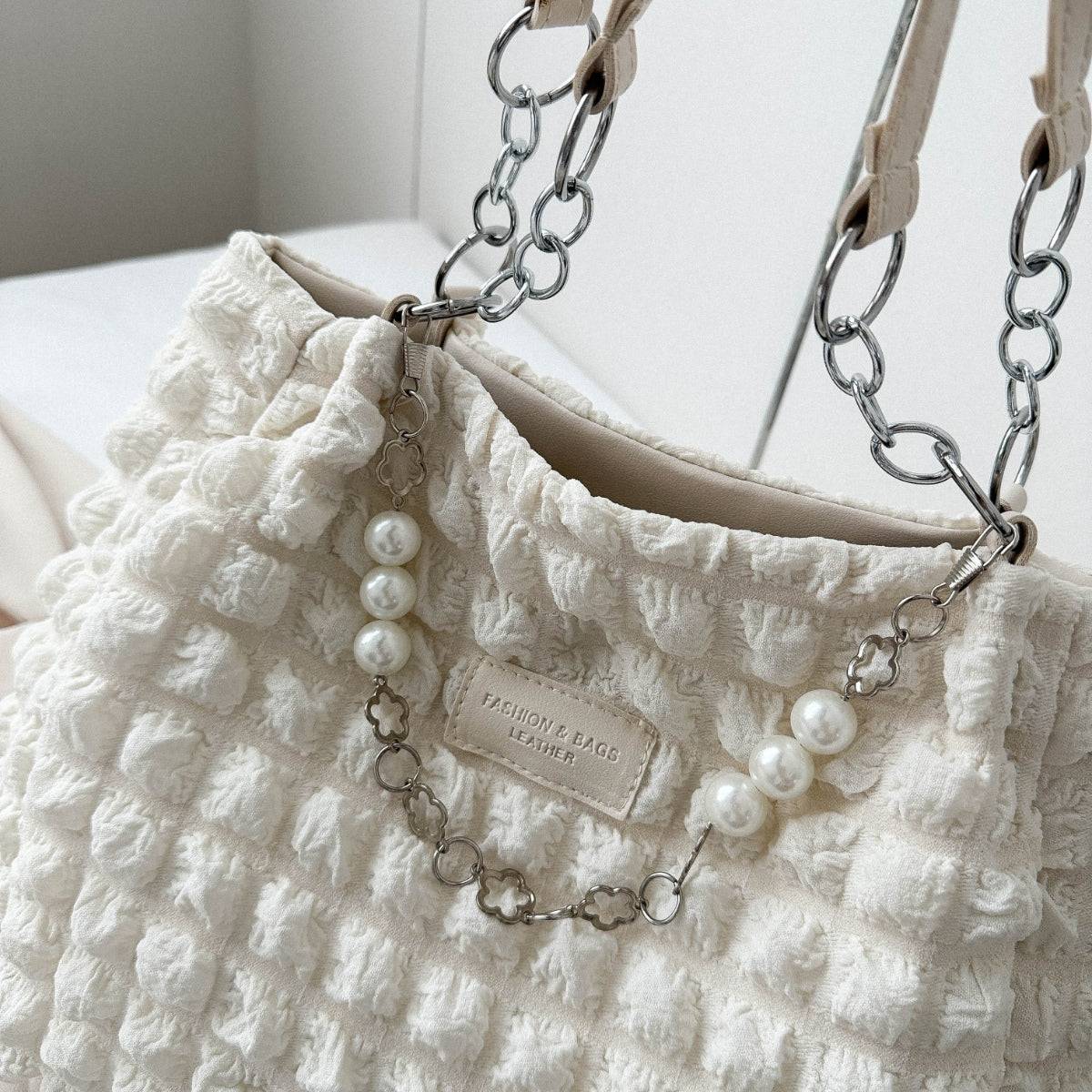 Bubble Textured Tote Bag