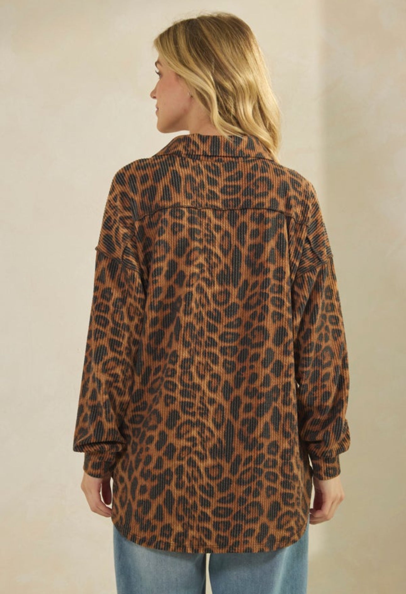 Assorted Button Down Shackets Oversized For