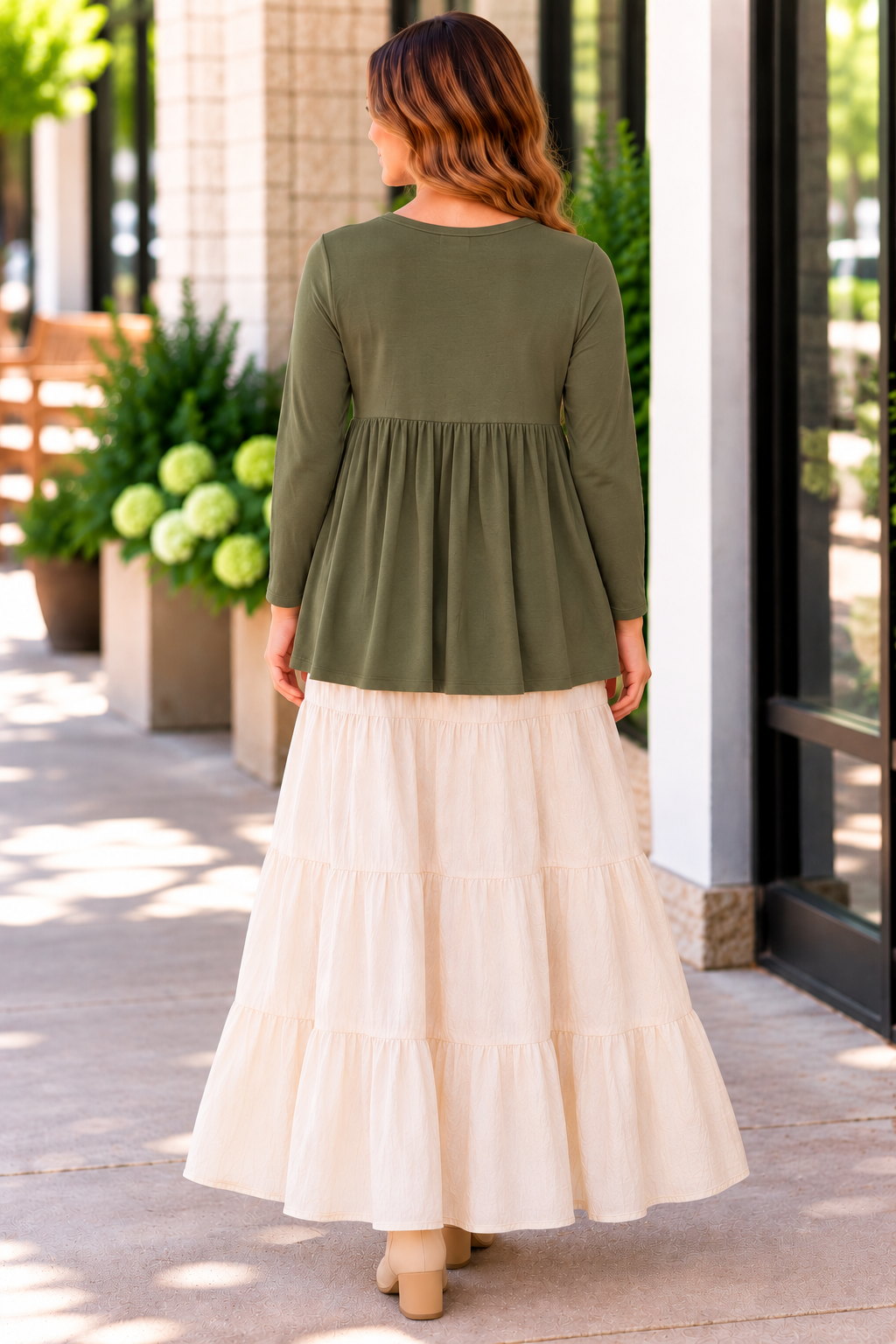 Azules Everyday Grace Gathered Long Sleeve Tunic product image 3