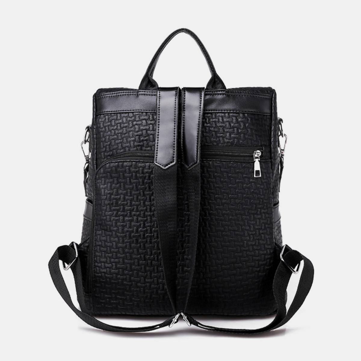 PU Leather Backpack Bag