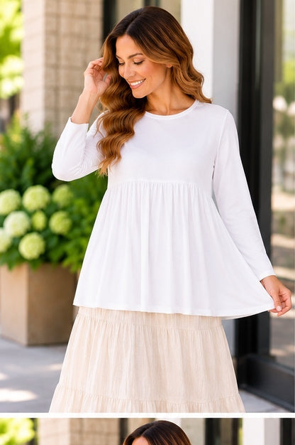 Azules Everyday Grace Gathered Long Sleeve Tunic product image 9
