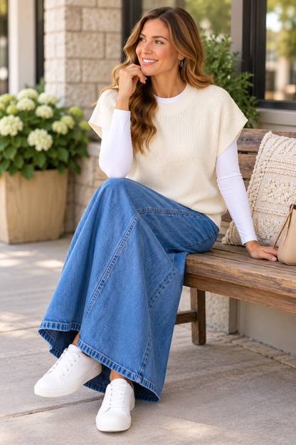 Zenana Easy Layer Short Sleeve Knit Pullover product image 15