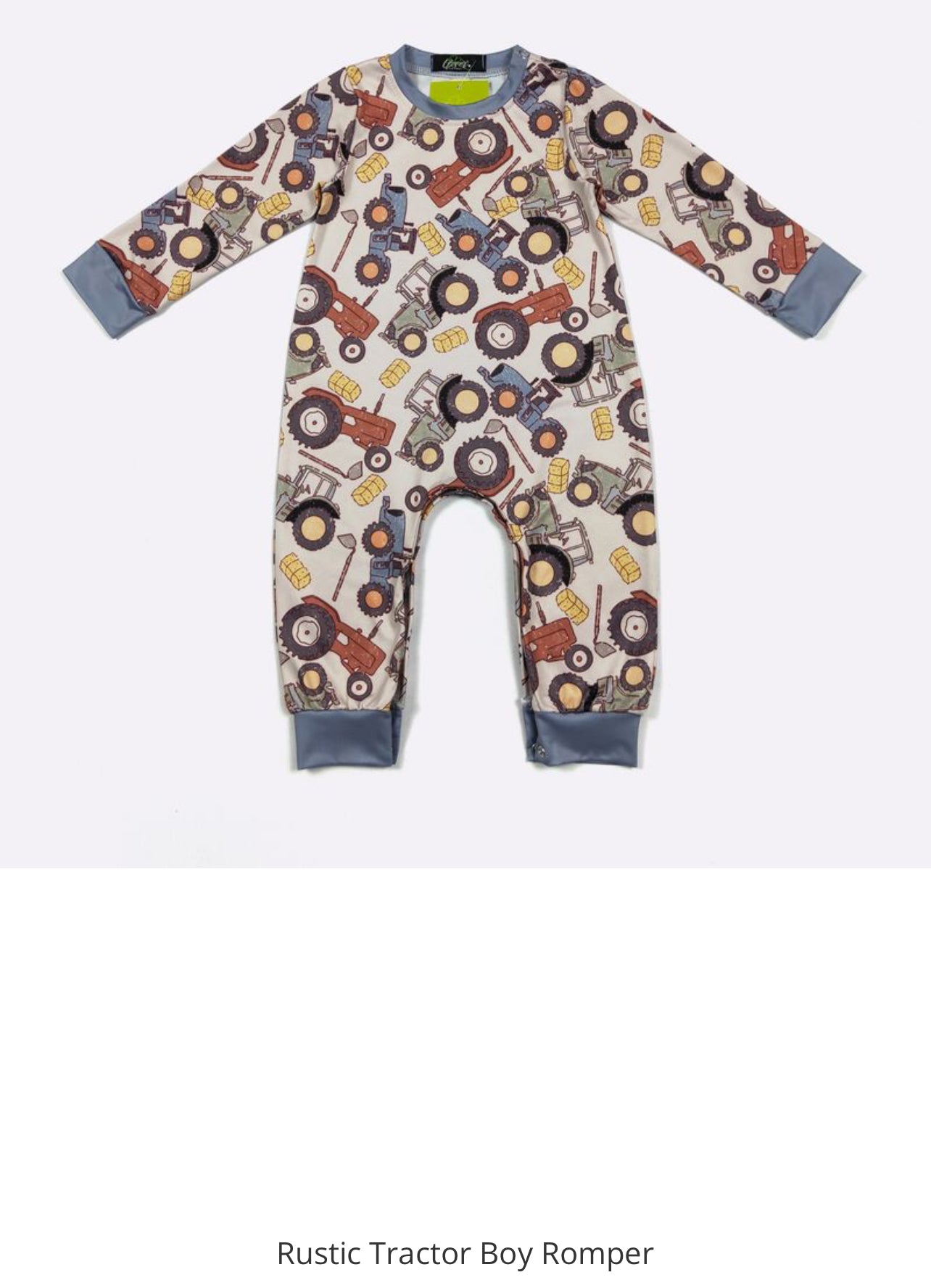 Infant Boy Rompers In assorted Themes