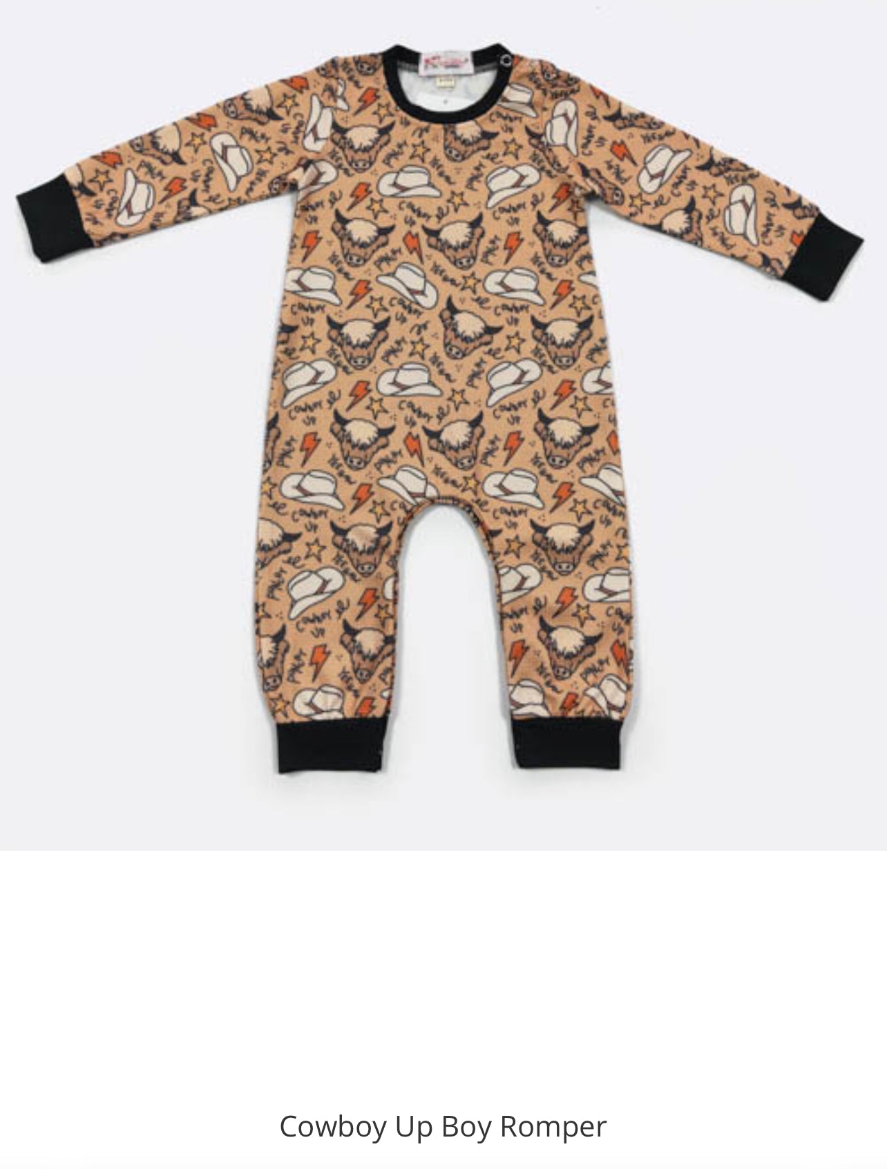 Infant Boy Rompers In assorted Themes