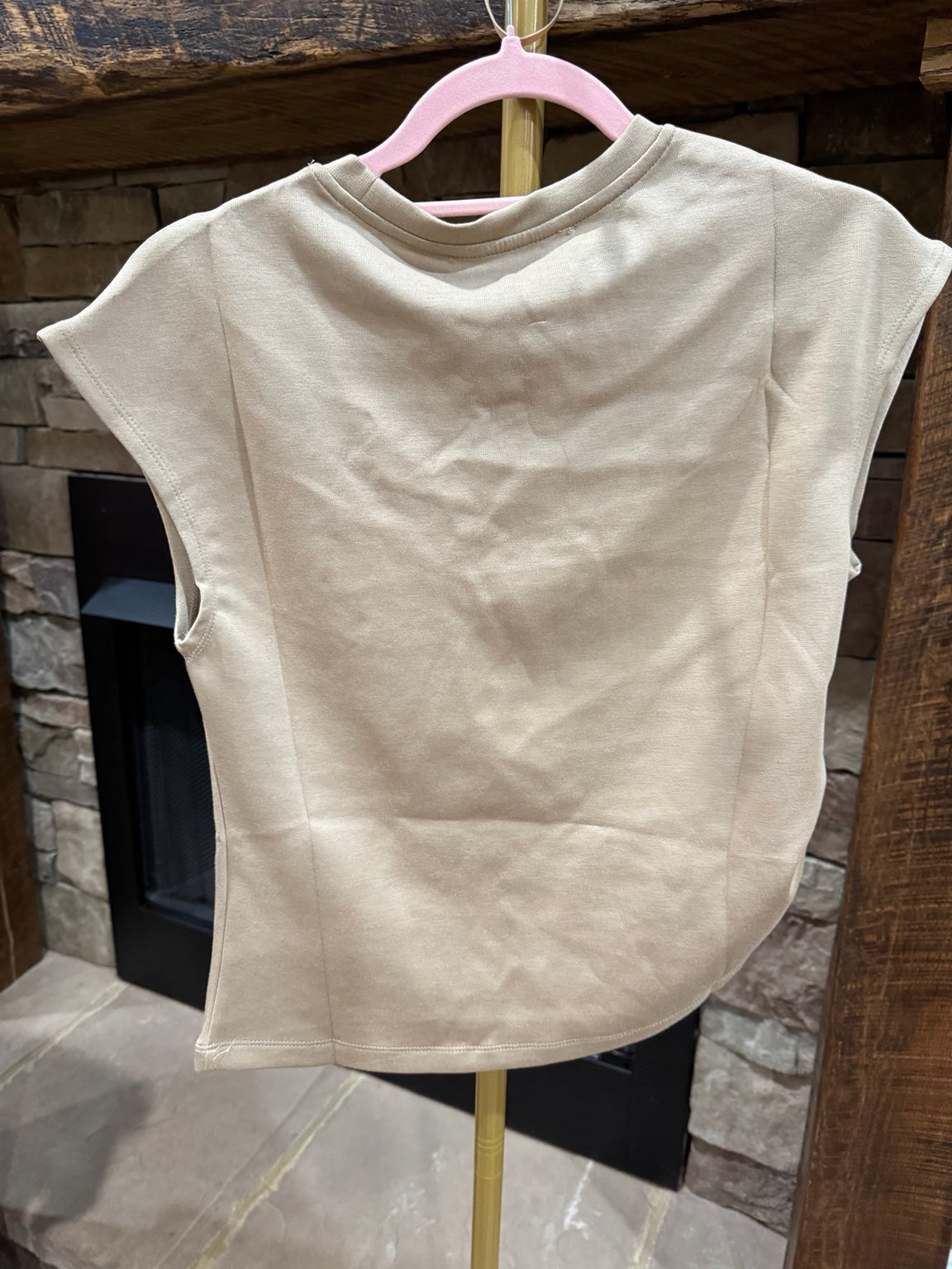 Heyson taupe top back