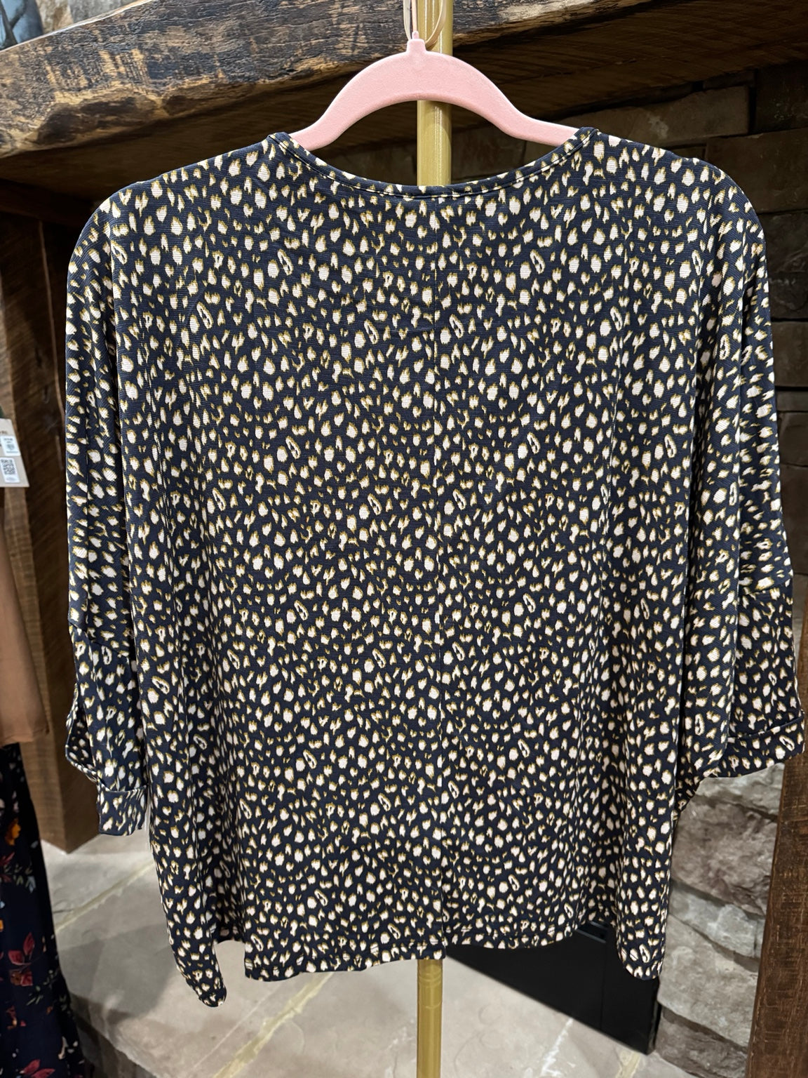 Golden Hour Abstract Print Oversized Pocket Top product image 6