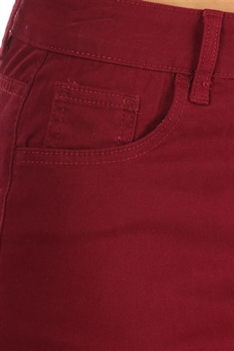 Be-Girl 87812C Ladies Cherry long Denim Twill Maxi skirt