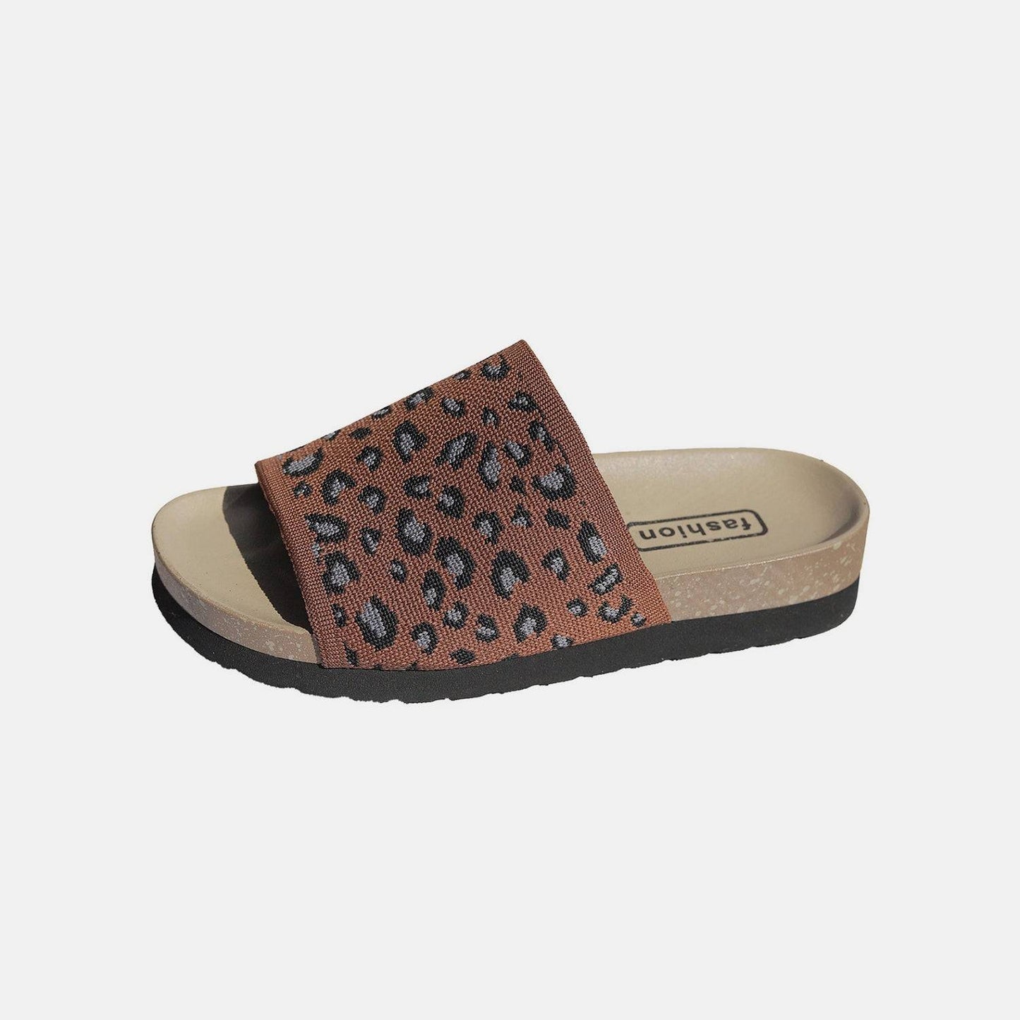 Leopard Open Toe Sandals