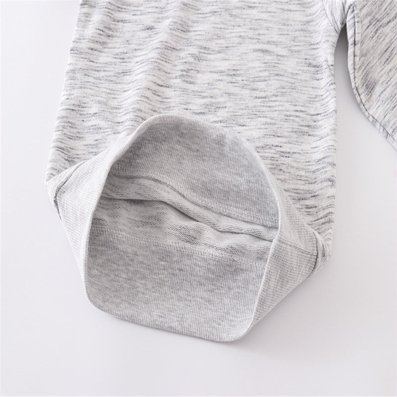 Colorful toddler sweatshirts by August + Willow featuring rainbow, panda, car, and pineapple designs for kids aged 2-7 years.