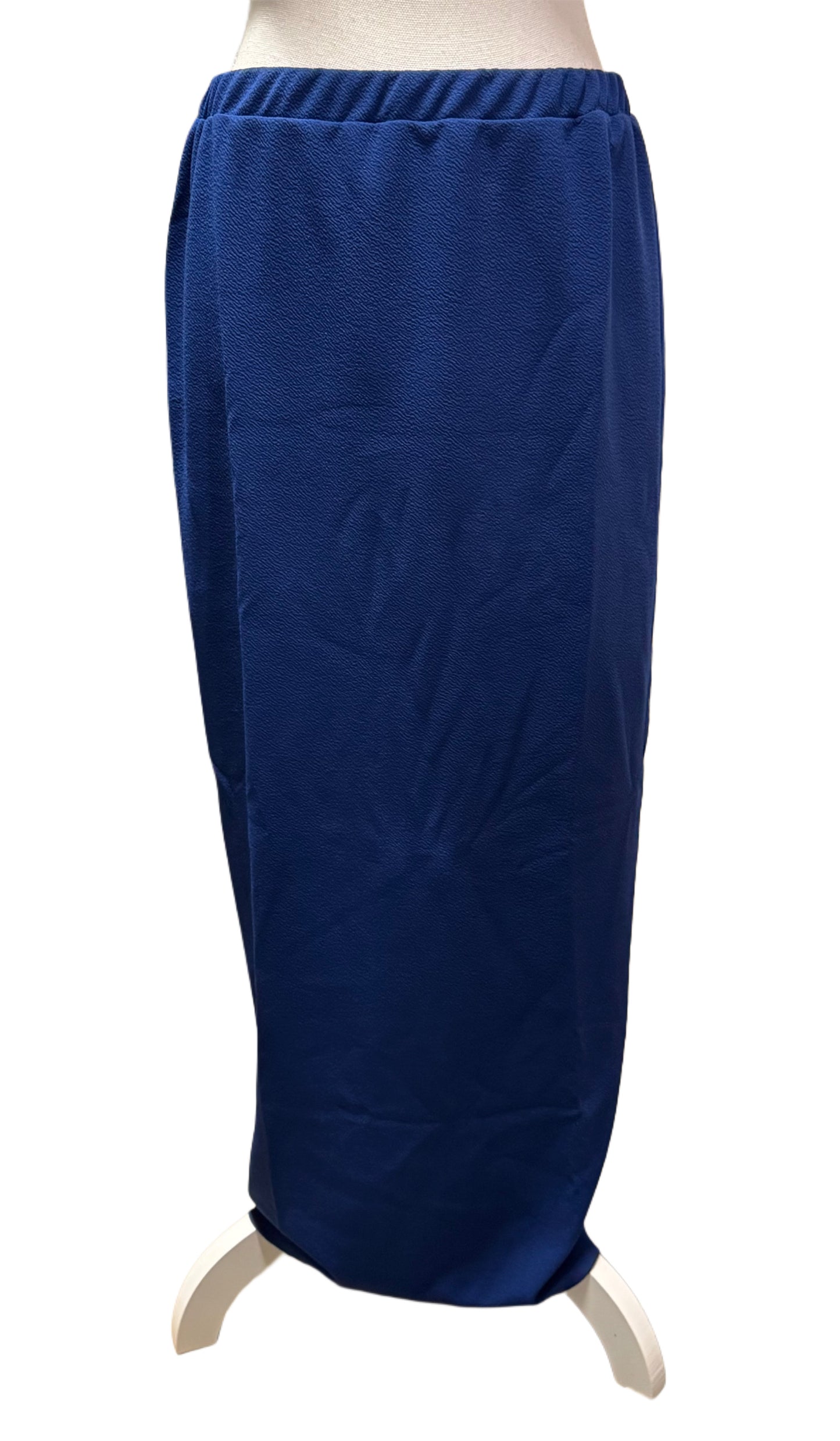 Pink maxi length pencil skirt for ladies from Celeste Clothing, featuring a sleek and fitted design.