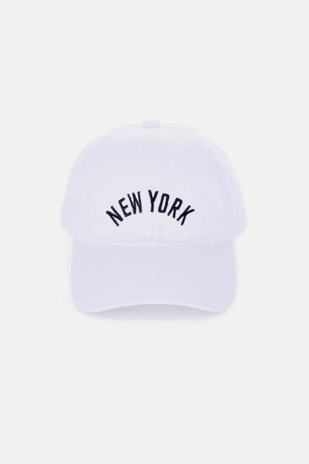 Zenana Embroidered City Baseball Cap