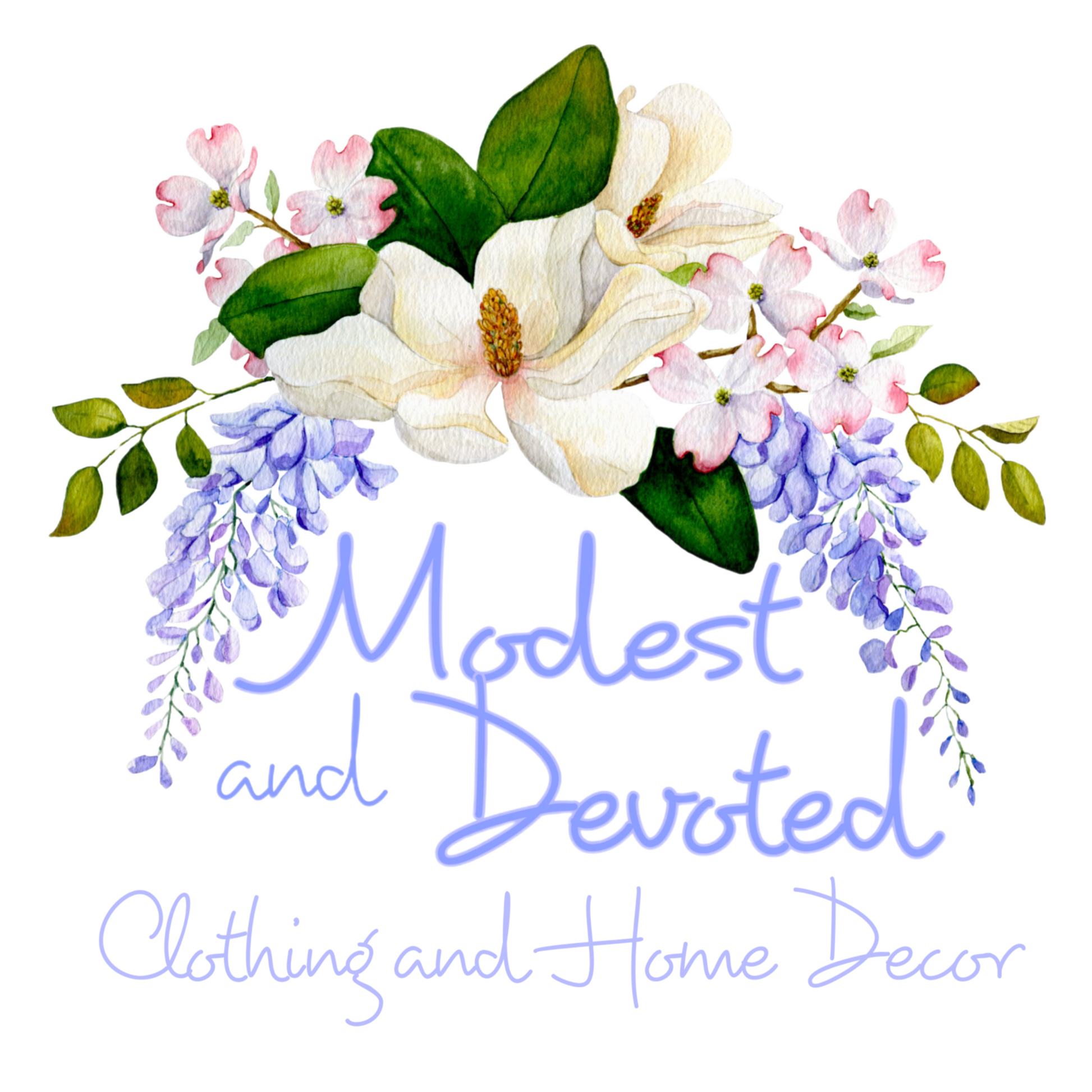 ModestAndDevoted Happy Birthday gift card with cheerful birthday design and colorful lettering on a clean background.
