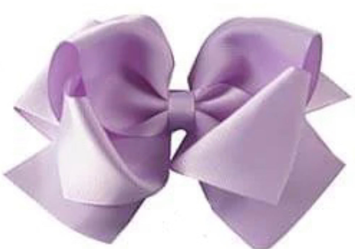 Large 6-inch ModestAndDevoted jumbo boutique double hairbow with layered fabric loops and a stylish, elegant design.
