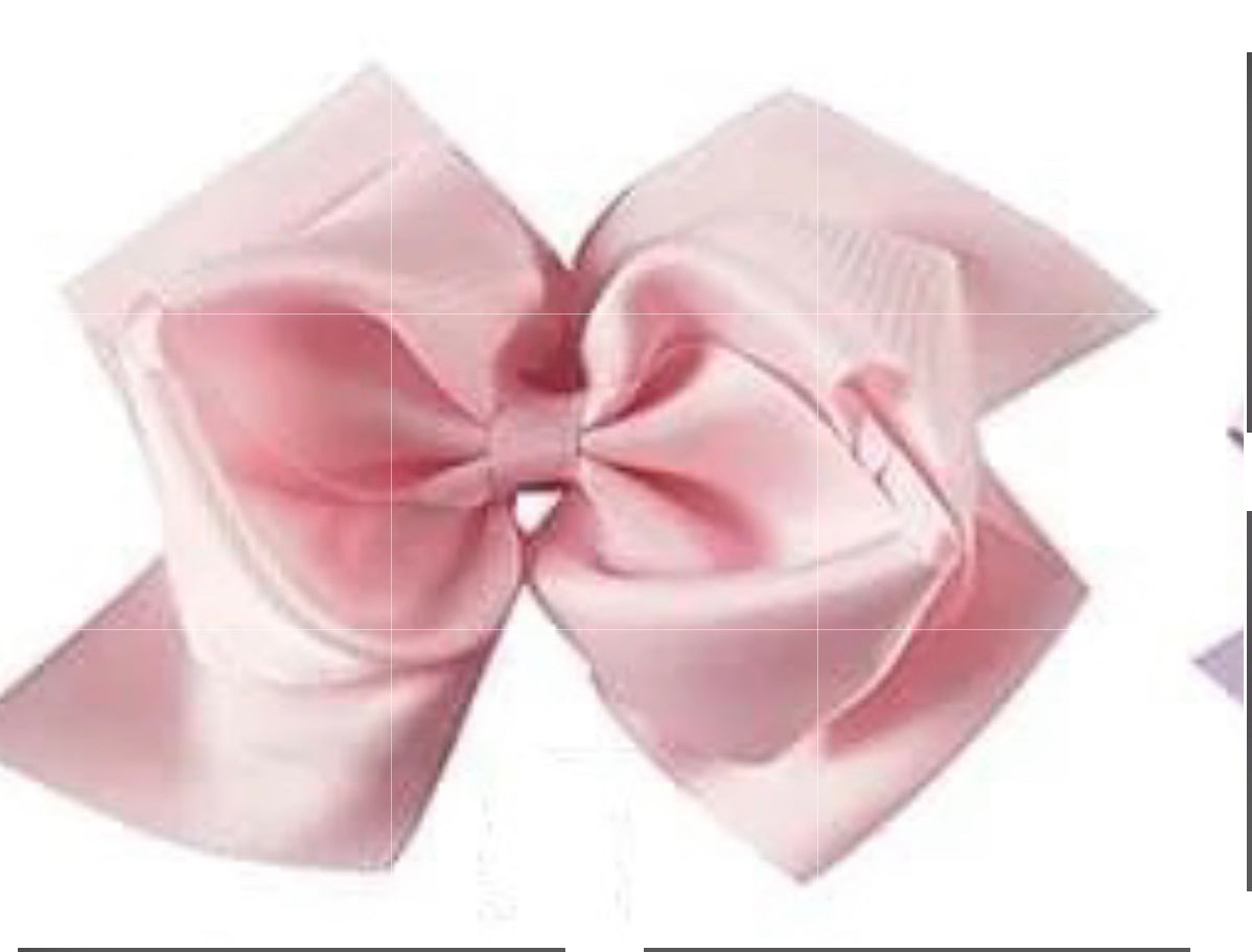 Large 6-inch boutique double hairbow by ModestAndDevoted, featuring soft fabric and layered design for stylish hair accessories.