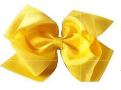 Jumbo 6-inch boutique double hairbow by ModestAndDevoted featuring soft fabric and layered design, perfect for stylish hair accessories.