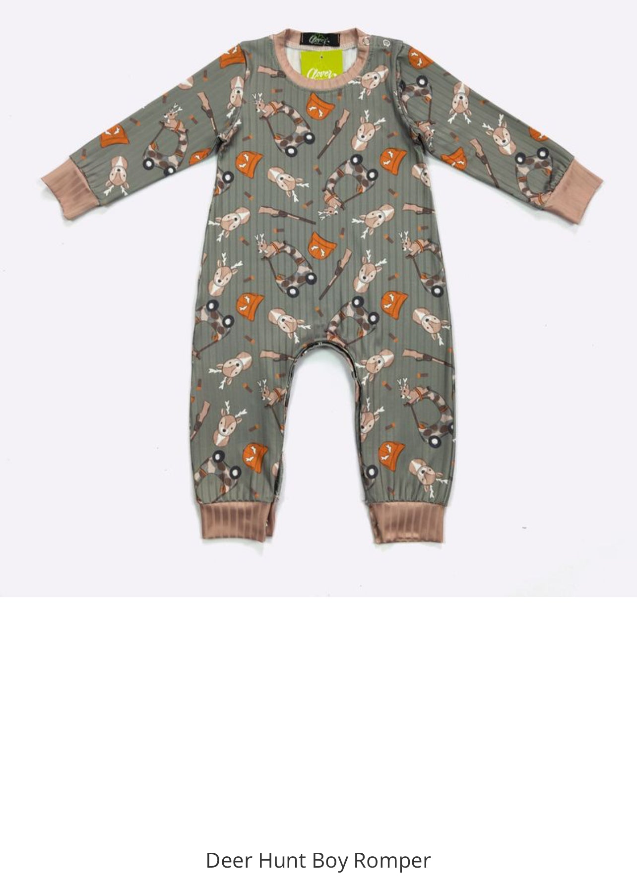 Blue infant boy romper by ModestAndDevoted featuring Noah's Ark theme, suitable for 0-6 months, with colorful assorted designs.