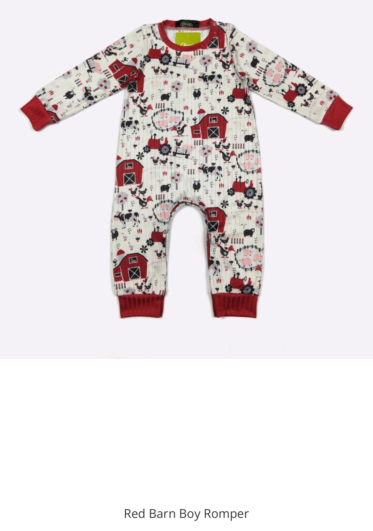 Blue Noah's Ark infant boy romper by ModestAndDevoted, 0-6 months, featuring playful themed designs for baby boys.