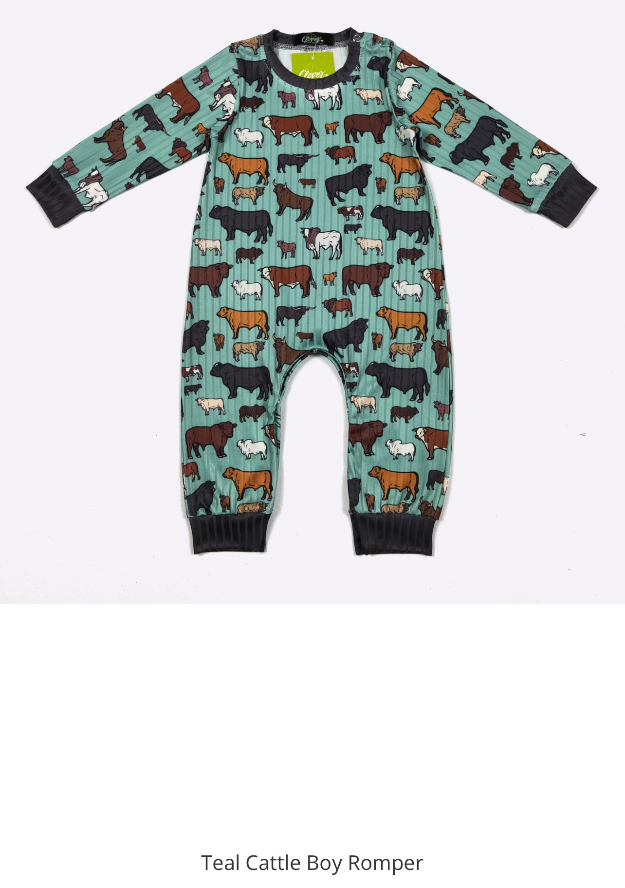 Infant boy romper by ModestAndDevoted featuring Noah's Ark theme in blue for 0-6 months, soft cotton material with playful design.