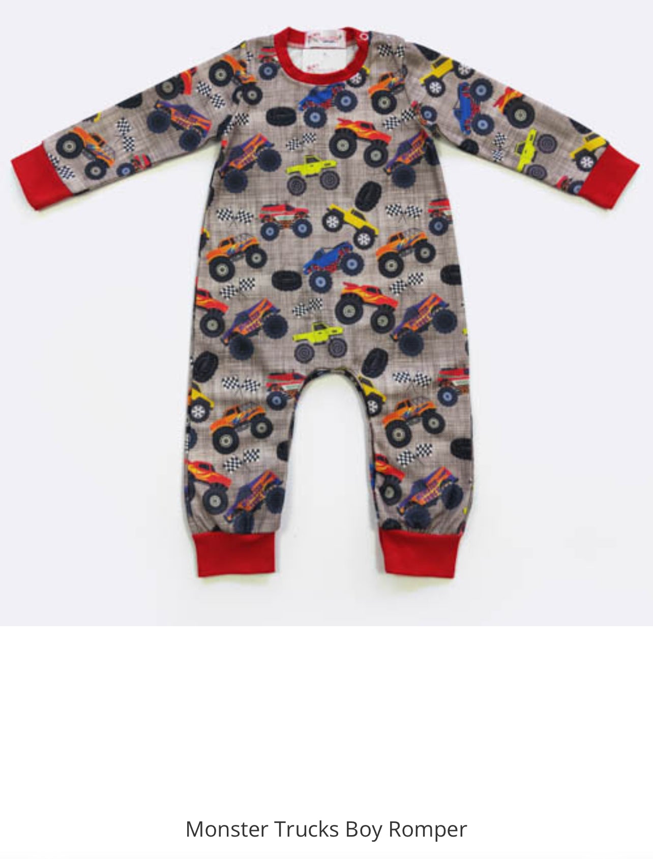 Infant boy romper by ModestAndDevoted featuring Noah's Ark theme, blue color, suitable for 0-6 months old, assorted playful designs.
