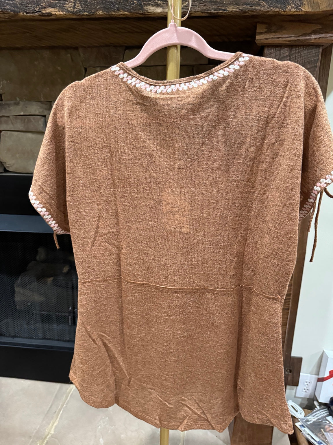 Savanna Jane embroidered top back view