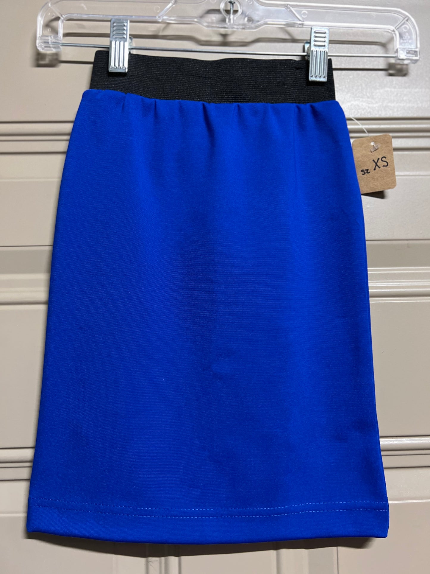 Girls long dressy straight skirt by Silver Spoons Designs in mocha, size XSmall, featuring a stylish and comfortable design.