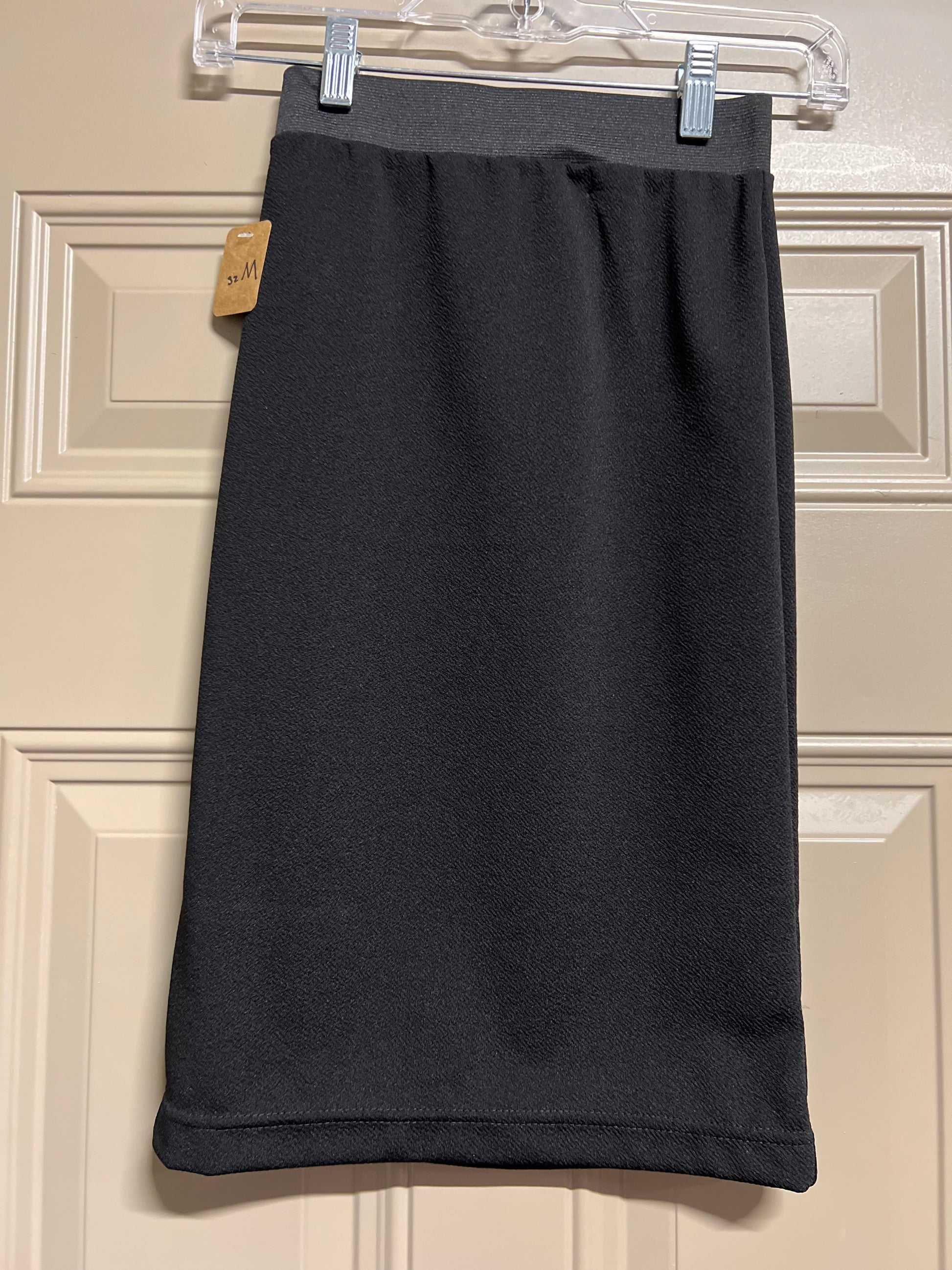 Girls long dressy straight skirt by Silver Spoons Designs in mocha for XSmall size, featuring a stylish, elegant design.