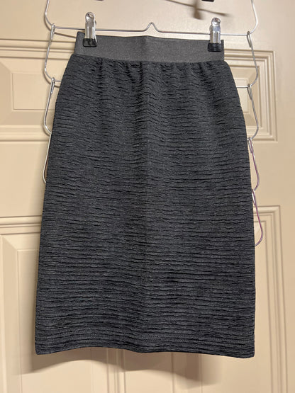Girls long Mocha dressy straight skirt by Silver Spoons Designs in size SSD Small, featuring a stylish, comfortable design.